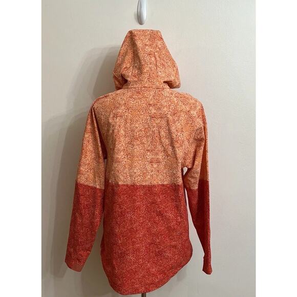 Outdoor Voices Rectrek Orange Pebbled Canyon Hoodie Hooded Anorak Jacket XS E28 - Picture 6 of 10
